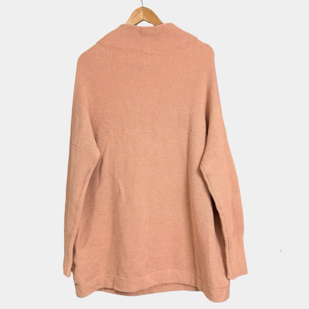 FREE PEOPLE Ottoman Tunic Cafe Cream Tunic Sweater, Effortless Pullover, Sz M - Picture 11 of 16